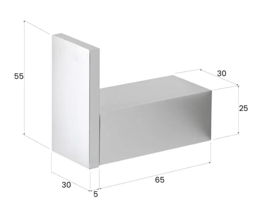 TOWEL HANGER SKY ALU SILVER