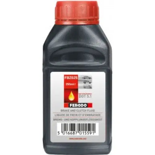 FERODO СПИРАЧНА ТЕЧНОСТ DOT5.1 250ML FBZ025A - ДОБАВКИ<<<MaxCar