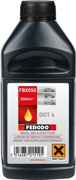FERODO СПИРАЧНА ТЕЧНОСТ DOT4 500ML