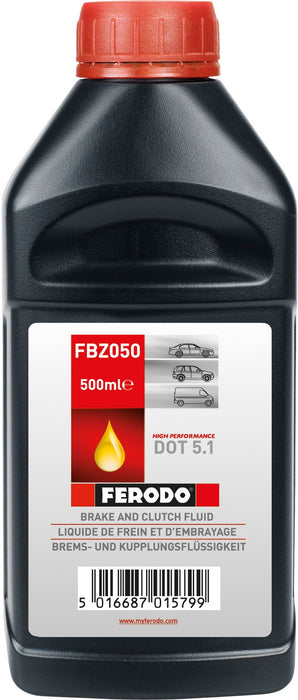 FERODO СПИРАЧНА ТЕЧНОСТ DOT5.1 500ML FBZ050C