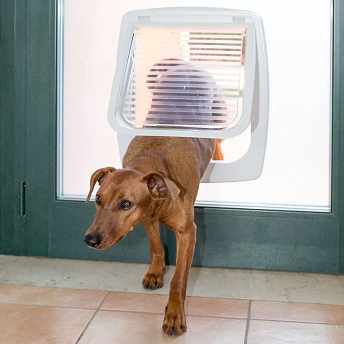 FERPLAST Swing 11 - Door for medium dogs and big cats white - Universal cages and carriers (for dogs