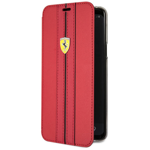 Ferrari Book FESURFLBKTS9REB S9 G960 red/red Urban - Cell phone cases and covers<<<HurtelXML