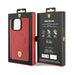 Ferrari Carbon Metal Logo MagSafe case for iPhone 15 Pro - red - Cell phone cases and covers<<<HurtelXML
