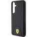 Ferrari Carbon Stitched Bottom case for Samsung Galaxy S24+ - black - Cell phone cases and covers<<<HurtelXML