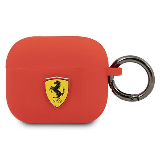 Ferrari FEA3SILRE AirPods 3 cover red/red Silicone - Cell phone cases and covers<<<HurtelXML