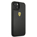 Ferrari FEHCP13SFCABK iPhone 13 mini 5.4’’ black/black hardcase On Track Real Carbon - Cell phone cases