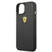 Ferrari FEHCP13SFCABK iPhone 13 mini 5.4’’ black/black hardcase On Track Real Carbon - Cell phone cases