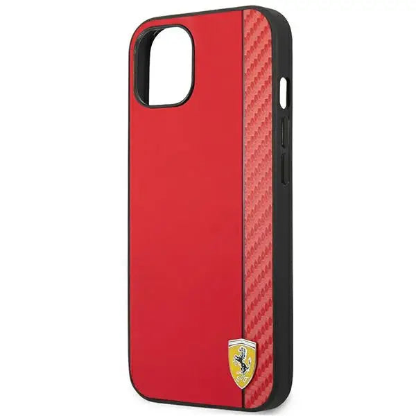 Ferrari FEHCP14MAXRE iPhone 14 Plus 6.7’’ red/red hardcase Carbon - Cell phone cases and covers<<<HurtelXML