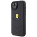 Ferrari FEHCP15MRDUK iPhone 15 Plus 6.7’’ black/black hardcase Quilted Metal Logo - Cell phone cases