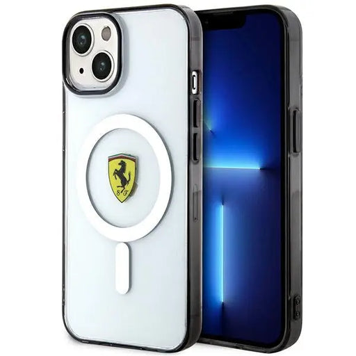 Ferrari FEHMP14MURKT iPhone 14 Plus 6.7’’ clear/transparent hardcase Outline Magsafe - Cell phone cases