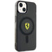 Ferrari FEHMP14SURKK iPhone 14 6.1’’ black/black hardcase Translucent Magsafe - Cell phone cases and covers<<<HurtelXML