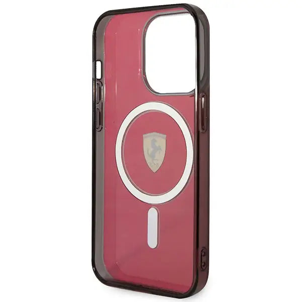 Ferrari FEHMP14XURKR iPhone 14 Pro Max 6.7’’ red/red hardcase Translucent Magsafe - Cell phone cases