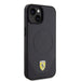 Ferrari FEHMP15SPTEK iPhone 15 6.1’’ black/black hardcase Carbon Metal Logo MagSafe - Cell phone cases