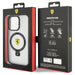 Ferrari FEHMP15XUSCAH iPhone 15 Pro Max 6.7’’ transparent hardcase Ring Stand 2023 Collection MagSafe - Cell phone