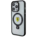 Ferrari FEHMP15XUSCAH iPhone 15 Pro Max 6.7’’ transparent hardcase Ring Stand 2023 Collection MagSafe - Cell phone