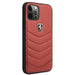 Ferrari FEHQUHCP12MRE iPhone 12/12 Pro red/red hardcase Off Track Quilted - Cell phone cases and covers<<<HurtelXML
