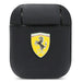 Ferrari FESA2LEBK AirPods cover black/black On Track Leather - Cell phone cases and covers<<<HurtelXML