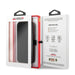 Ferrari FESAXFLBKP13SBK iPhone 13 mini 5.4’’ black/black book On Track Carbon Stripe - Cell phone cases