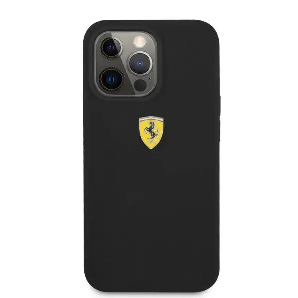 Ferrari FESSIHMP13LBK iPhone 13 Pro / 13 6.1’’ black/black hardcase Silicone MagSafe - Cell phone cases