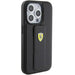 Ferrari Grip Stand Metal Logo case for iPhone 15 Pro - black - Cell phone cases and covers<<<HurtelXML