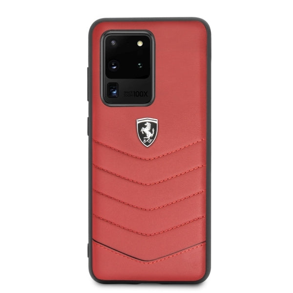 Ferrari Hardcase FEHQUHCS69RE S20 Ultra G988 red/red Heritage - Cell phone cases and covers<<<HurtelXML