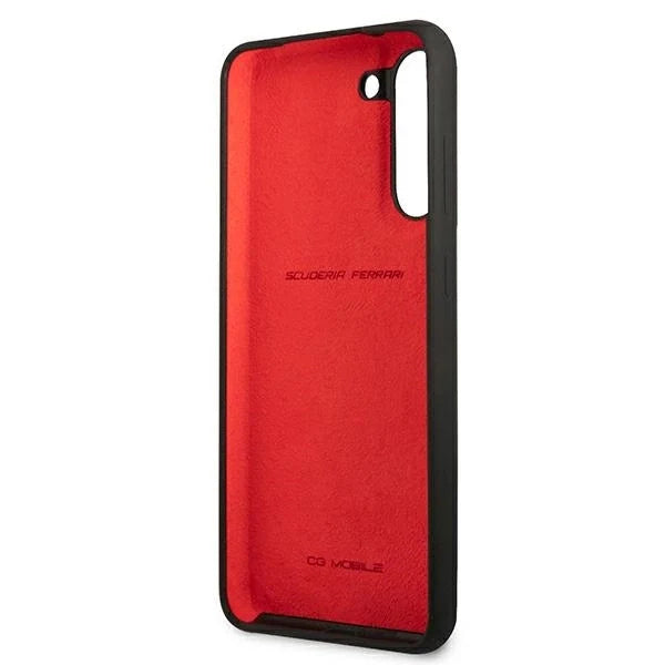Ferrari Hardcase FESSIHCS21FBK S21 FE G990 black/black Silicone - Cell phone cases and covers<<<HurtelXML