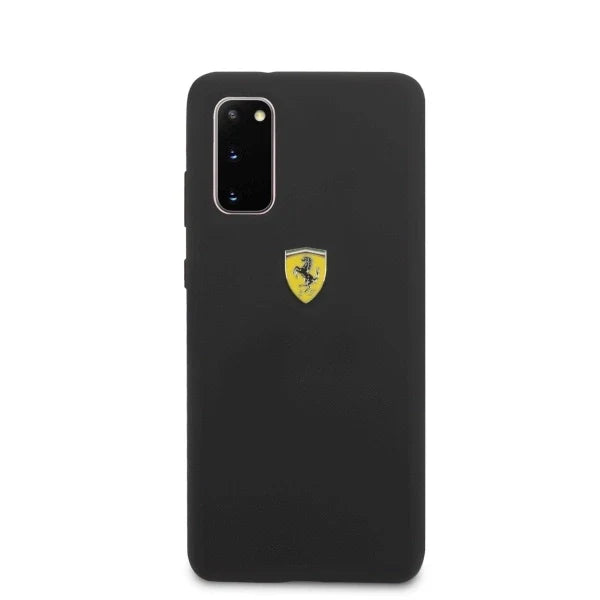Ferrari Hardcase FESSIHCS62BK S20 G980 black/black Silicone - Cell phone cases and covers<<<HurtelXML