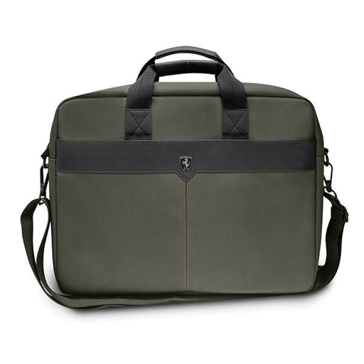 Ferrari Off Track Scuderia bag for a 16’’ laptop - green - Laptop bags<<<HurtelXML