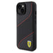 Ferrari Perforated Waves Metal Logo case for iPhone 15 / 14 / 13 - black - Cell phone cases and covers<<<HurtelXML