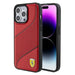Ferrari Perforated Waves Metal Logo case for iPhone 15 Pro Max - red - Cell phone cases and covers<<<HurtelXML