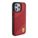 Ferrari Perforated Waves Metal Logo case for iPhone 15 Pro Max - red - Cell phone cases and covers<<<HurtelXML