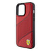 Ferrari Perforated Waves Metal Logo case for iPhone 15 Pro - red - Cell phone cases and covers<<<HurtelXML