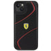 Ferrari Twist Metal Logo case for iPhone 15 Plus - black - Cell phone cases and covers<<<HurtelXML