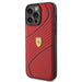Ferrari Twist Metal Logo case for iPhone 15 Pro Max - red - Cell phone cases and covers<<<HurtelXML