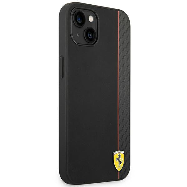 Ferrari FEHCP14MAXBK iPhone 14 Plus 6.7&quot; black/black hardcase Carbon