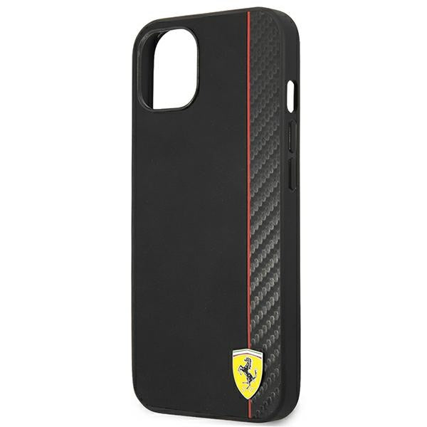 Ferrari FEHCP14MAXBK iPhone 14 Plus 6.7&quot; black/black hardcase Carbon