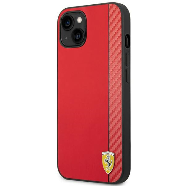 Ferrari FEHCP14MAXRE iPhone 14 Plus 6.7&quot; red/red hardcase Carbon