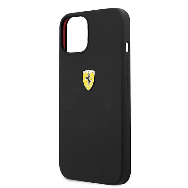 Ferrari FESSIHCP13MBK iPhone 13 6.1&quot; black/black hardcase Silicone