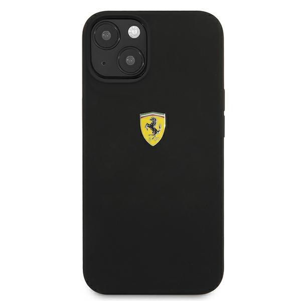 Ferrari FESSIHCP13SBK iPhone 13 mini 5.4&quot; black/black hardcase Silicone