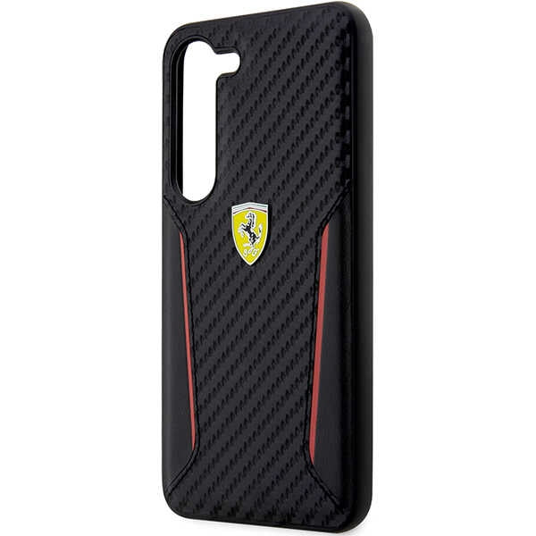Ferrari FEHCS23MNPYK S23+ S916 black/black hardcase Carbon Contrast Edges