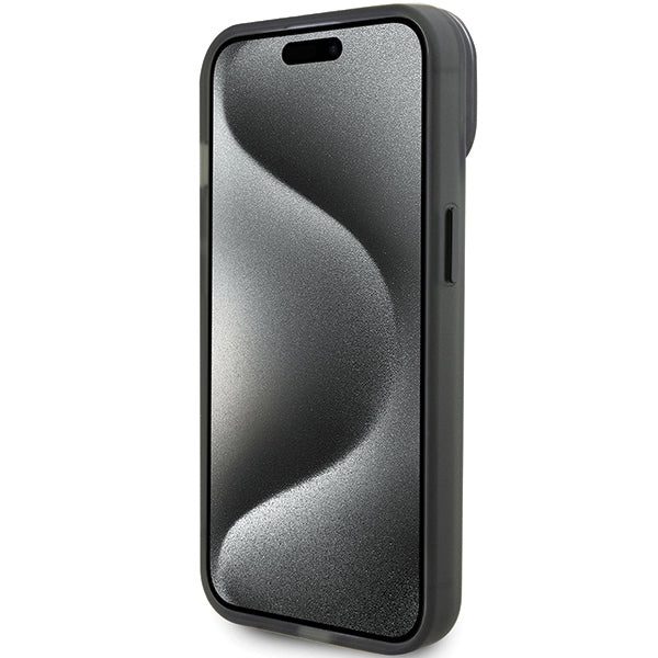 Ferrari FEHMP15SUSCAK iPhone 15 6.1" black/black hardcase Ring Stand 2023 Collection MagSafe