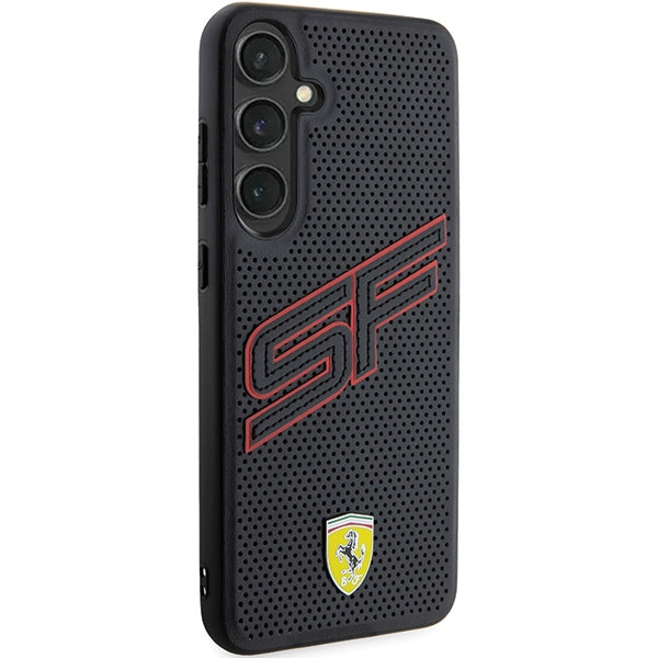 Ferrari Big SF Perforated case for Samsung Galaxy S24+ - black