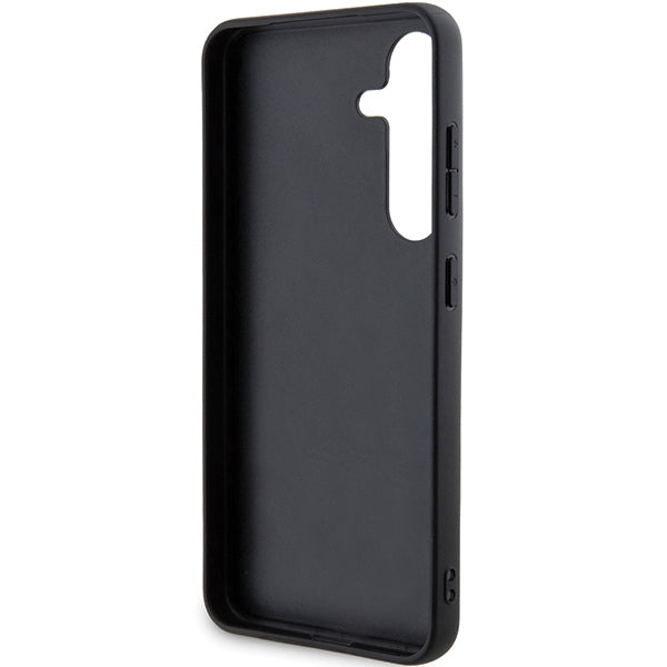 Ferrari Carbon Stitched Bottom case for Samsung Galaxy S24 - black