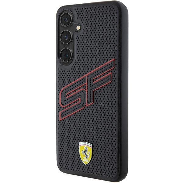 Ferrari Big SF Perforated case for Samsung Galaxy S24 - black