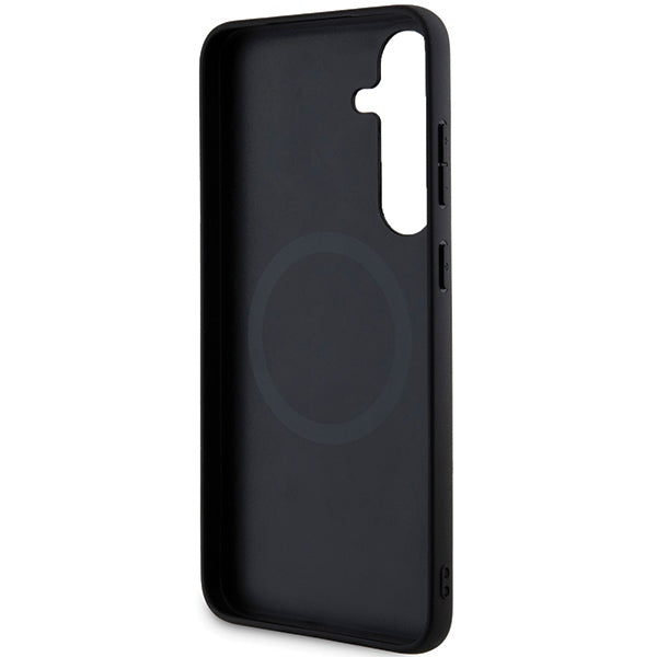 Ferrari Hot Stamp V Lines MagSafe case for Samsung Galaxy S24 - black