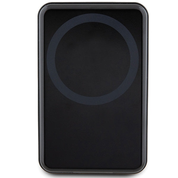 Powerbank Ferrari Metal Logo MagSafe induction 15W 10000 mAh with stand function - black