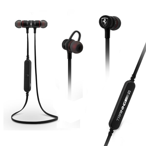Ferrari FETEPRCB Bluetooth Wireless Headphones - Black