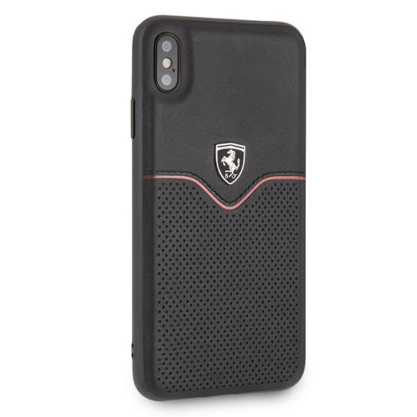 Ferrari Hardcase FEOVEHCI65BK iPhone Xs Max black/black Off Track Victory