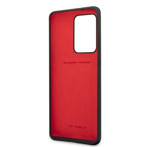 Ferrari Hardcase FESSIHCS69BK S20 Ultra G988 black/black Silicone