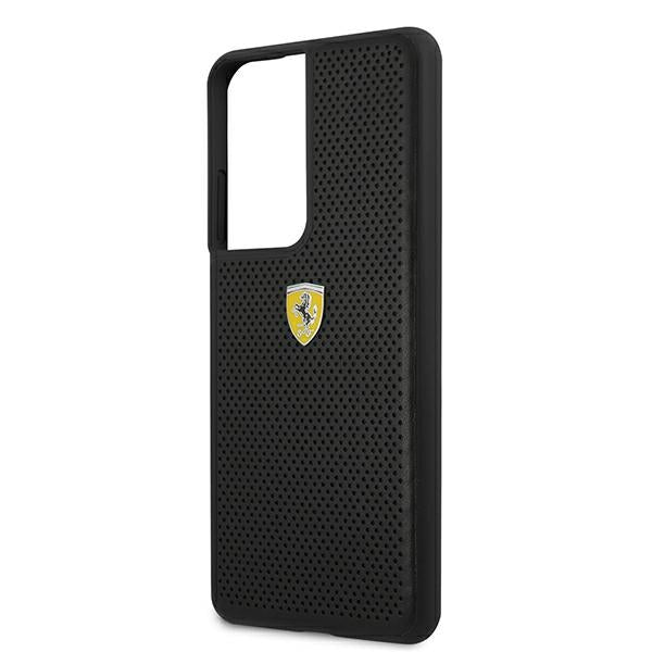 Ferrari FESPEHCS21LBK S21 Ultra G996 black/black hardcase On Track Perforated